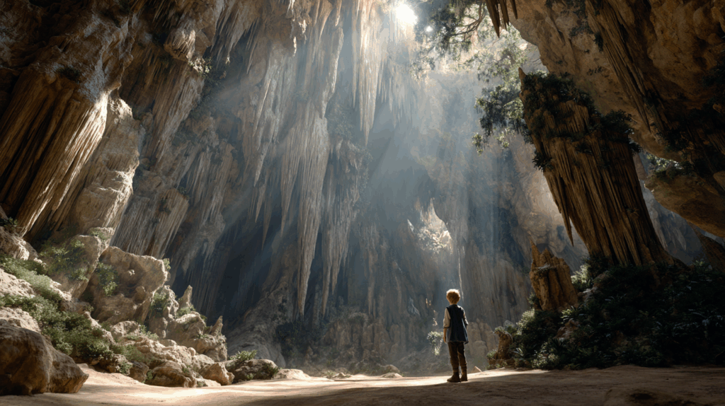 niño en cueva 2